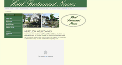 Desktop Screenshot of hotel-neuses.de