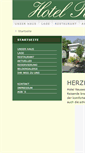 Mobile Screenshot of hotel-neuses.de